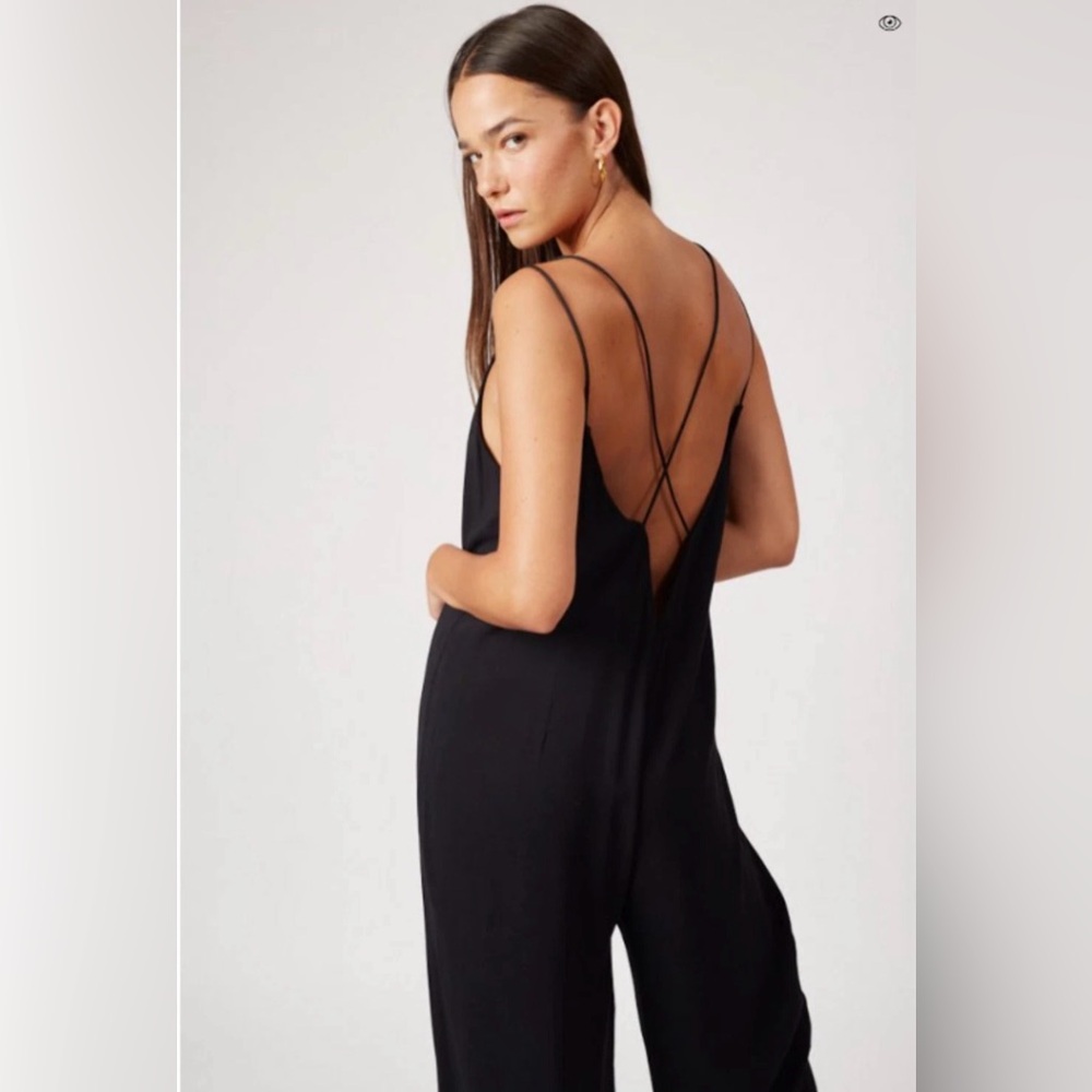 Silk & Salt Strappy Jumpsuit XS